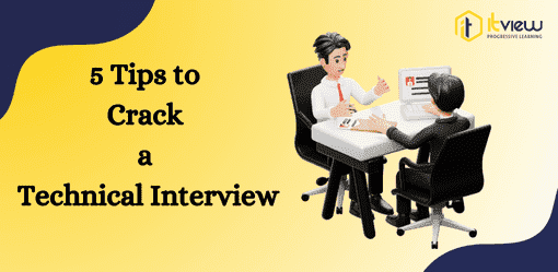 person attending technical interview