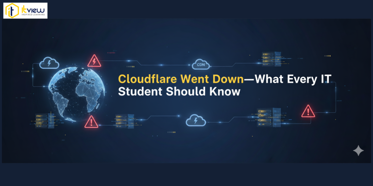 Cloudflare Went Down—Here’s What Every IT Student Should Understand About It